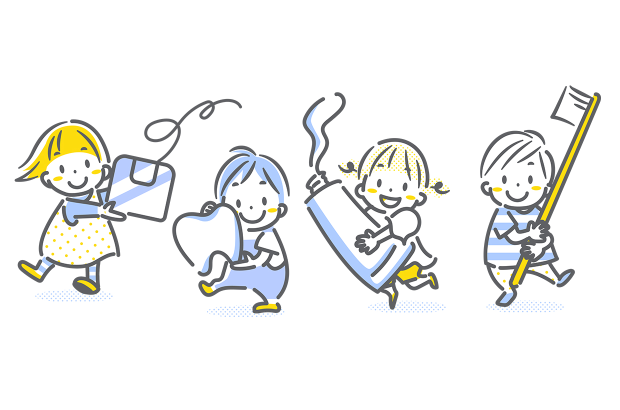 虫歯予防に力を入れています